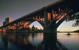 Saskatoon Skyline, Broadway Bridge - Photo Credit: Douglas E. Walker Tourism Saskatoon